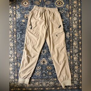 Khaki joggers